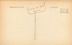 CPA La Pointe du Raz la roche Percee de l'enfer