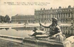 CPA Versailles Parterre d'Eau bassin du Midi le Rhone Tuby 