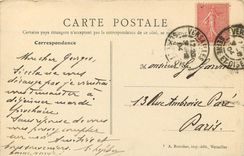 CPA Palais de Versailles Bassin d'Apollon 