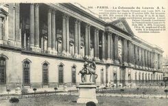 CPA Paris la Colonnade du Louvre 