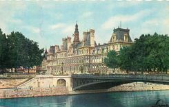 CPA Paris L'Hotel de Ville 