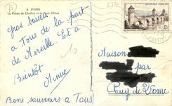 CPA Paris Le Palais de Chaillot et le Pont d'Iena 