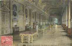 CPA Paris Musee du Louvre La Galerie d'Apollon 