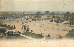 CPA Panorama de Paris Le Nouveau Louvre 