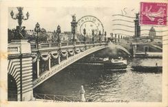 CPA Paris Le Pont Alexandre III 