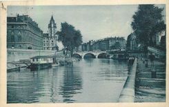 CPA Les Jolis Coins de Paris Vers le Pont Saint Michel 