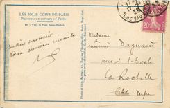 CPA Les Jolis Coins de Paris Vers le Pont Saint Michel 