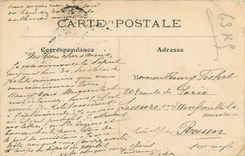 CPA Paris Cour du Louvre 