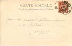 CPA Paris Buttes Chaumont La Lanterne et le Pont suspendu 