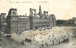 CPA Paris L'Hotel de Ville 