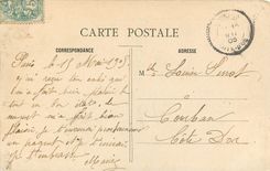 CPA Paris Le pont de l'Archeveche 