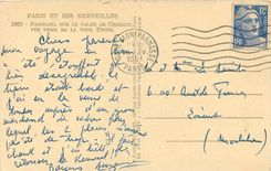 CPA Paris et ses merveilles panorama sur le palais de Chaillot vue prise de la tour Eiffel 