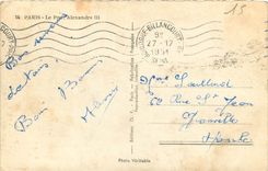 CPA Paris le Pont Alexandre III 