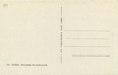 CPA Paris Panorama des huit Ponts 