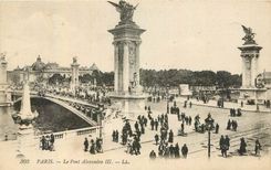 CPA Paris le Pont Alexandre III 