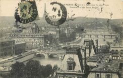 CPA Tout Paris Panorama des Sept Ponts 