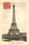 CPA Paris la Tour Eiffel 