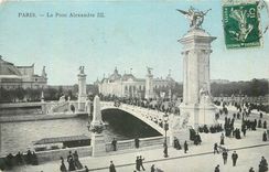 CPA Paris le Pont Alexandre III 