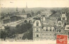 CPA Paris Panorama des Huit Ponts 