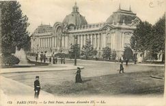 CPA Paris Le Petit Palais avenue Alexandre III 