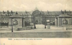 CPA Paris la grille d'entree de l'hotel des invalides 