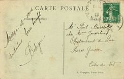 CPA Paris Panorama des Huit Ponts 