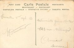 CPA Palais de Versailles Cote du Parc 