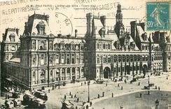 CPA Tout Paris l'Hotel de Ville 