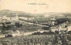 CPA Epernay Vue generale 