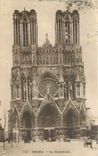 CPA Reims la Cathedrale 