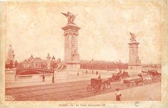 CPA Paris Le Pont Alexandre III 