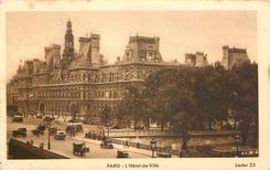 CPA Paris L'Hotel de Ville 