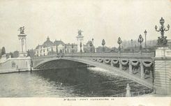 CPA Paris Pont Alexandre III 