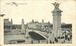 CPA Paris Le Pont Alexandre III 