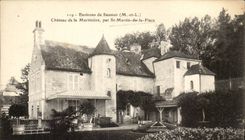 Surroundings of Saumur CPA Castle of Martiniere by St Martin of the Place
