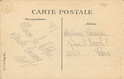 CPA Paris le Louvre Statue de Gambetta 