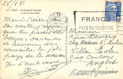 CPA Paris le Palais de Chaillot vu de la Tour Eiffel