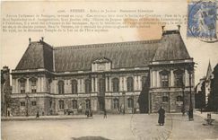 CPA Rennes Palais de Jusitce Monument historique 