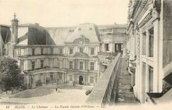 CPA Blois le Chateau la Facade Gaston d'Orleans 