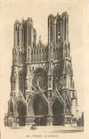 CPA Reims la Cathedrale 