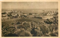 CPA Antibes A M vue generale et le Fort Carre 