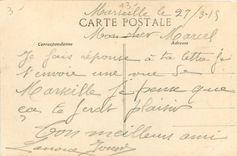 CPA Marseille Fontaine Jules Cantini 