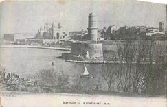 CPA Marseille Le Fort Saint Jean 