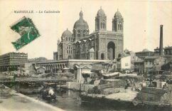 CPA Marseille La Cathedrale 
