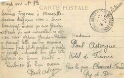 CPA Marseille Le Palais Longchamp 