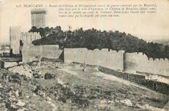 CPA Beaucaire Ruines du Chateau de Belliquadrum carre de Guerre construit par les Romains 