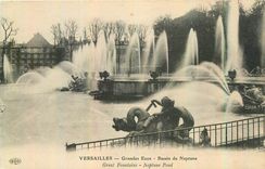 CPA Versailles Grandes Eaux Bassin de Neptune 