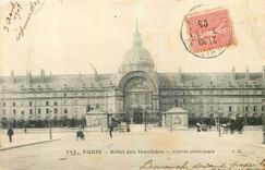 CPA Paris Hotel des Invalides Entree principale 
