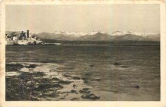 CPA Antibes et la Chaine des Alpes Neigeuses 