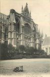 CPA Reims la Cathedrale le Transept meridional vu de l'Archeveche 